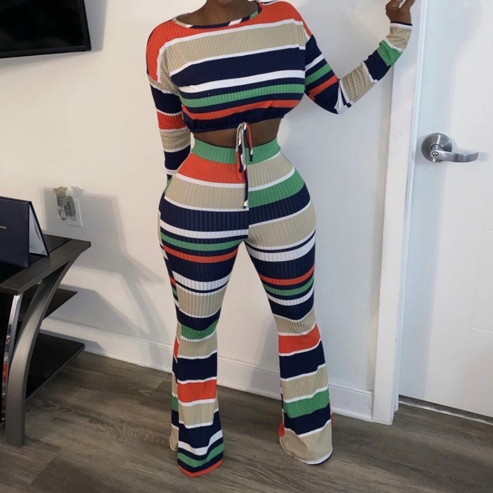 Beautifully Blended 2pc Pants Set